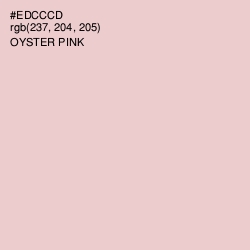 #EDCCCD - Oyster Pink Color Image